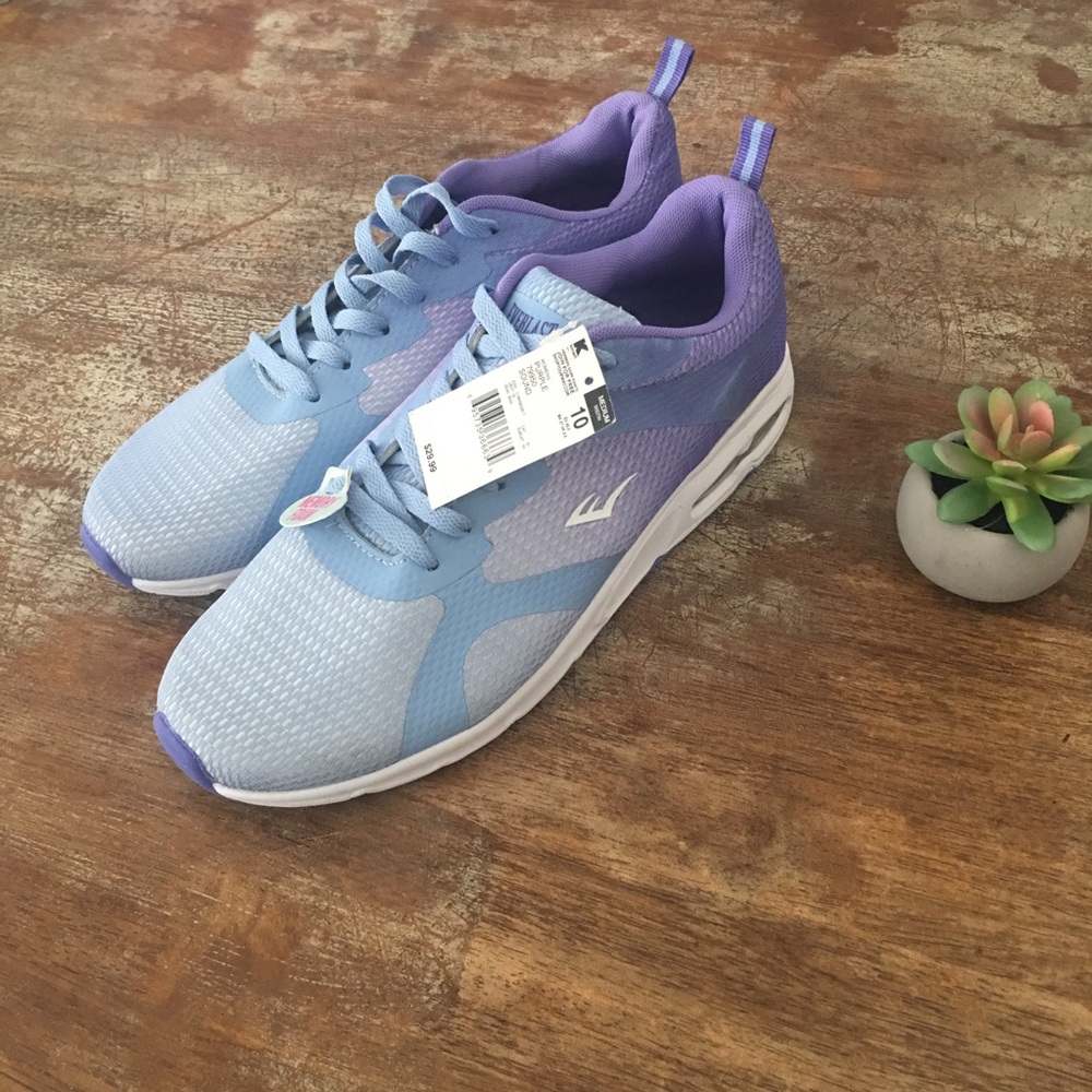 Everlast Sport Memory Foam Purple Ombre Sneakers